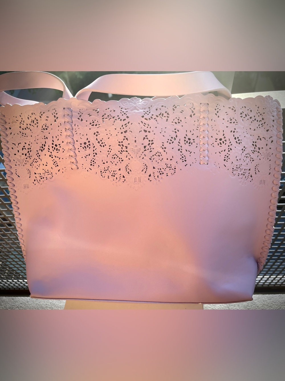 Urban Expressions Lilac Tote - Picture 2 of 6